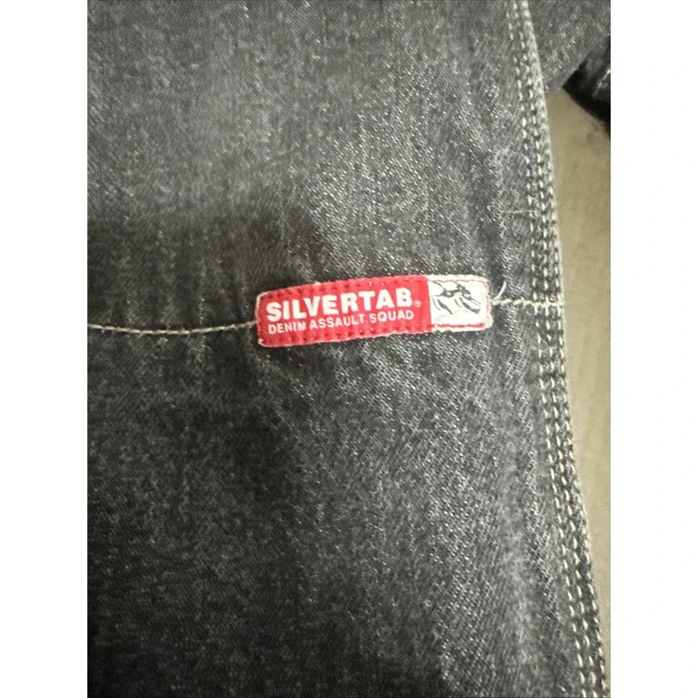 VTG Levis‎ Jeans Mens 40x30 SilverTab Skater Oversized Urban Worker   Jnco Style
